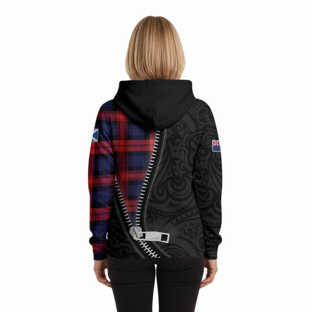 McLaughlin Tartan Hoodie New Zealand Pattern Unique Zipper Stylized