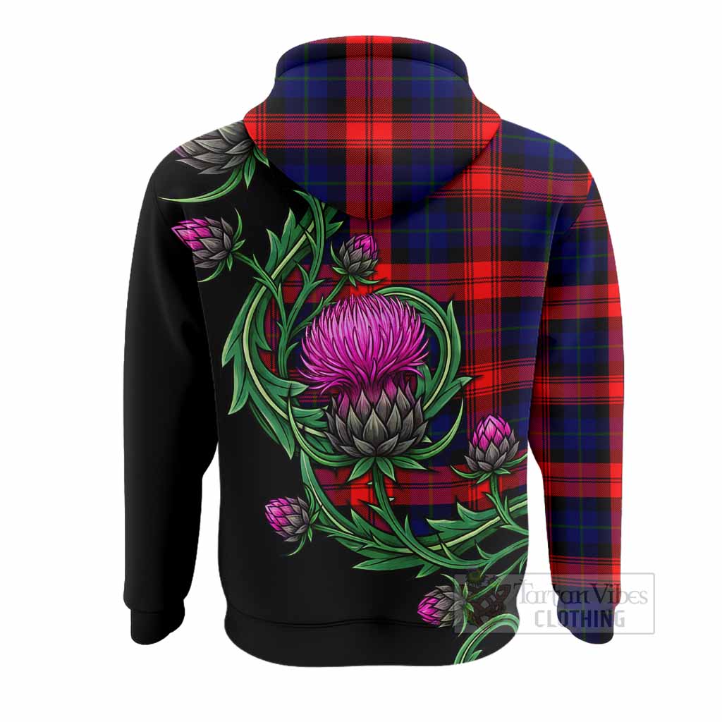 McLaughlin Tartan Hoodie Resilient Scottish Thistle