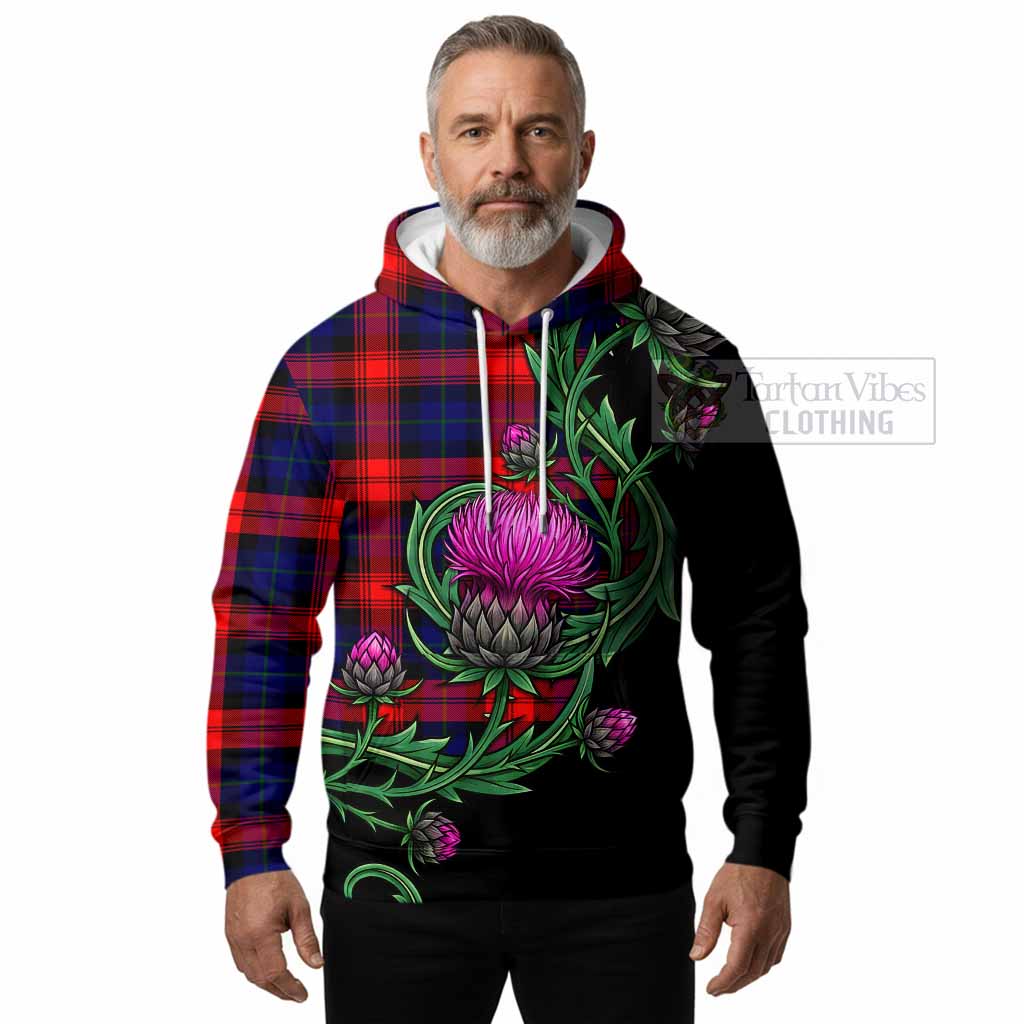 McLaughlin Tartan Hoodie Resilient Scottish Thistle