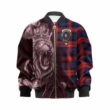McLaughlin Tartan Kid Bomber Jacket Roaring Lion Heritage
