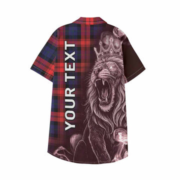 McLaughlin Tartan Kid Hawaiian Shirt Roaring Lion Heritage