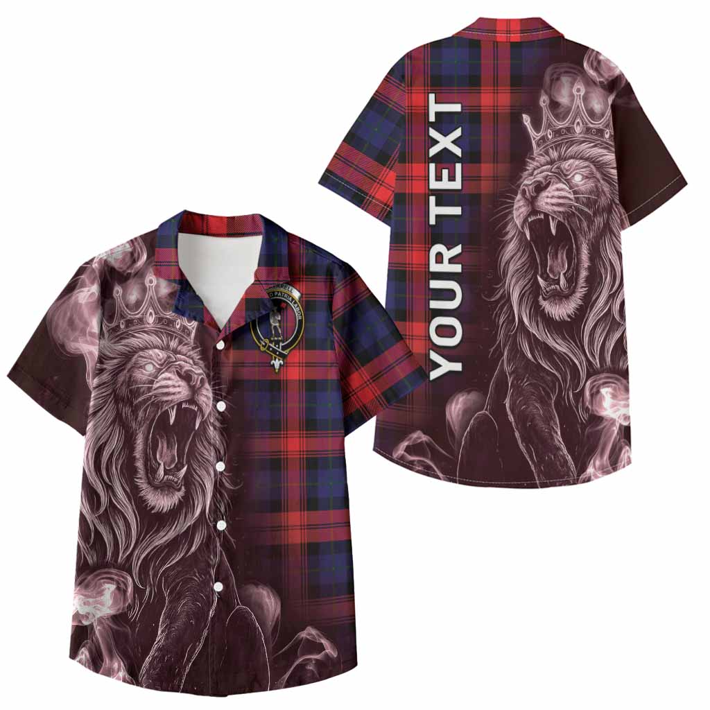 McLaughlin Tartan Kid Hawaiian Shirt Roaring Lion Heritage