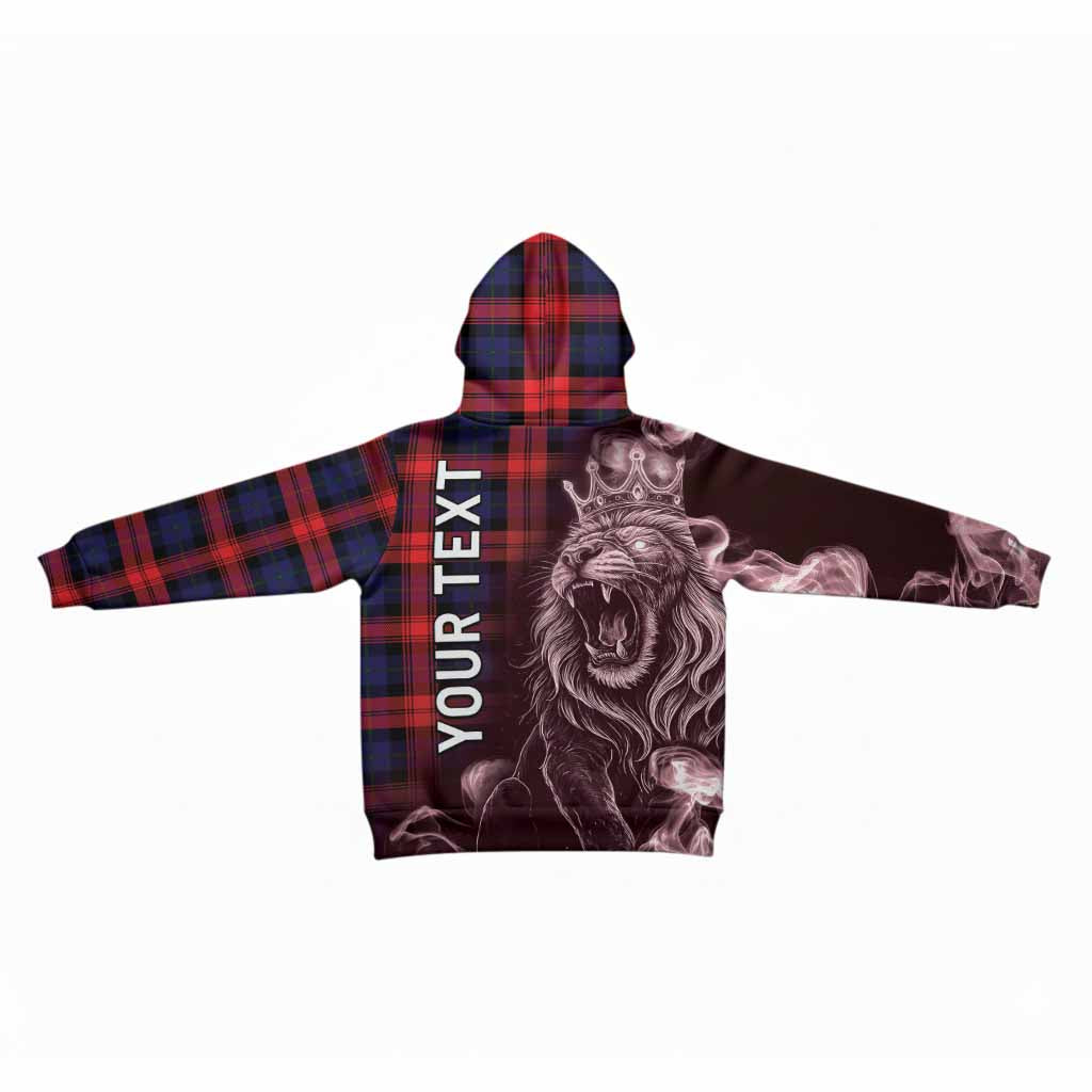McLaughlin Tartan Kid Hoodie Roaring Lion Heritage