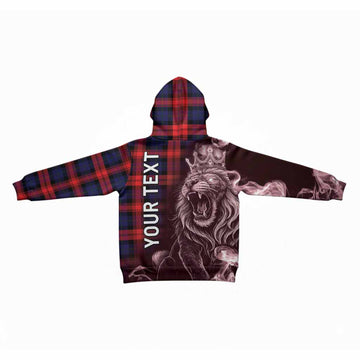 McLaughlin Tartan Kid Hoodie Roaring Lion Heritage