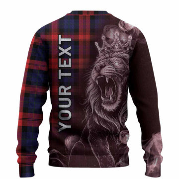 McLaughlin Tartan Knitted Sweater Roaring Lion Heritage