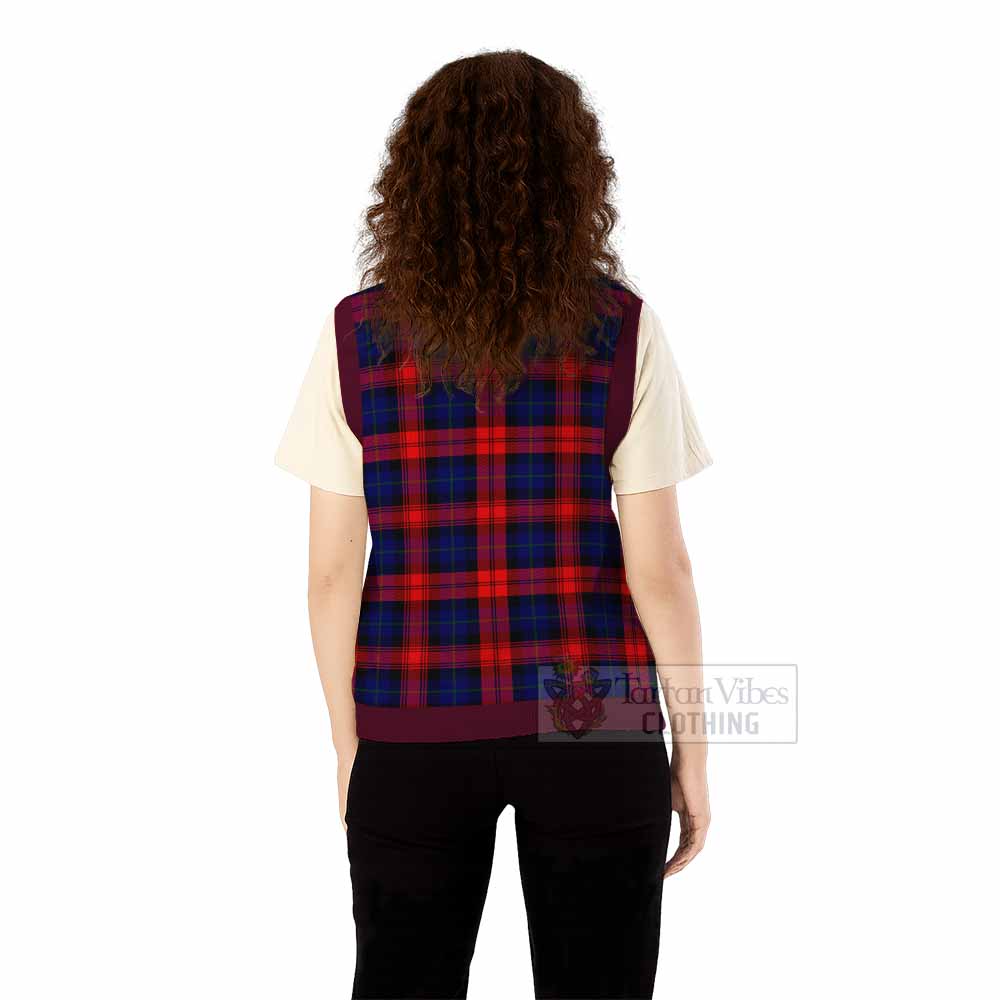 McLaughlin Tartan Knitted V-Neck Vest - Tartan Vibes Clothing