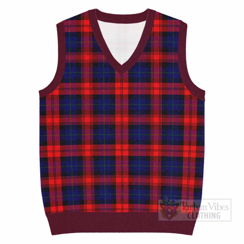 McLaughlin Tartan Knitted V-Neck Vest - Tartan Vibes Clothing