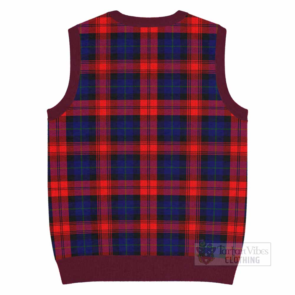 McLaughlin Tartan Knitted V-Neck Vest - Tartan Vibes Clothing