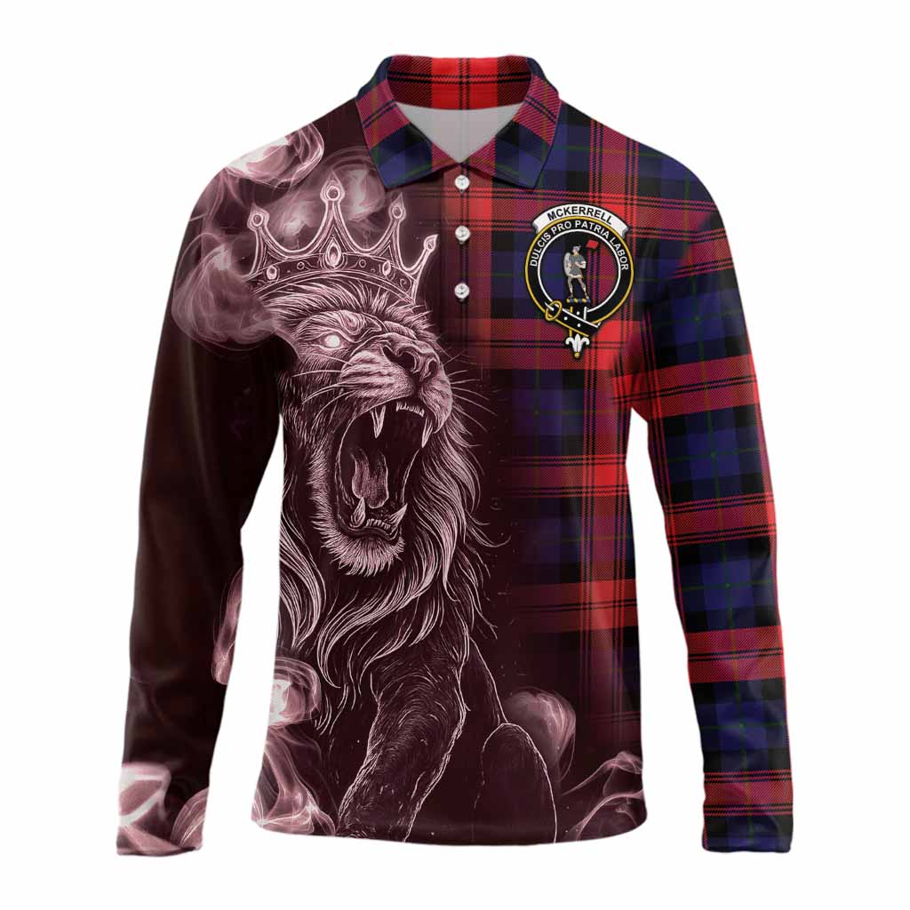 McLaughlin Tartan Long Sleeve Polo Shirt Roaring Lion Heritage