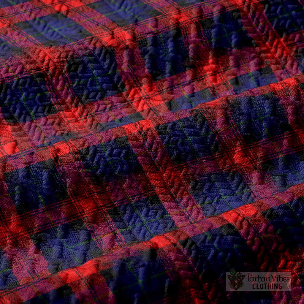 McLaughlin Tartan Men’s Polo Sweater Top with Family Crest