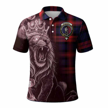 McLaughlin Tartan Polo Shirt Roaring Lion Heritage