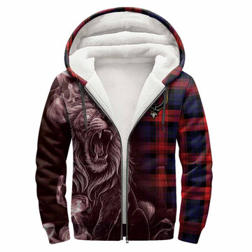 McLaughlin Tartan Sherpa Hoodie Roaring Lion Heritage