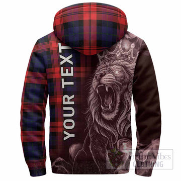 McLaughlin Tartan Sherpa Hoodie Roaring Lion Heritage