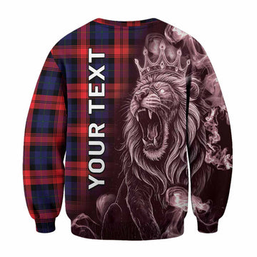 McLaughlin Tartan Sweatshirt Roaring Lion Heritage