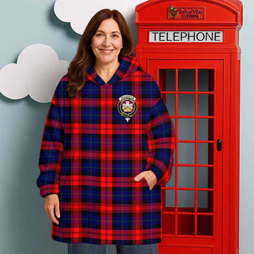 McLaughlin Tartan Wearable Blanket with Family Crest - Tartan Vibes Clothing