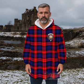 McLaughlin Tartan Wearable Blanket with Family Crest - Tartan Vibes Clothing