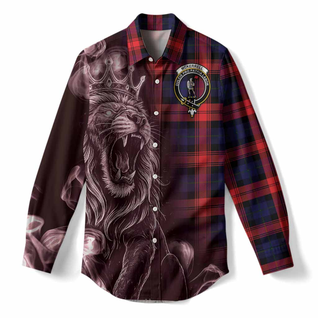 McLaughlin Tartan Women Casual Shirt Roaring Lion Heritage