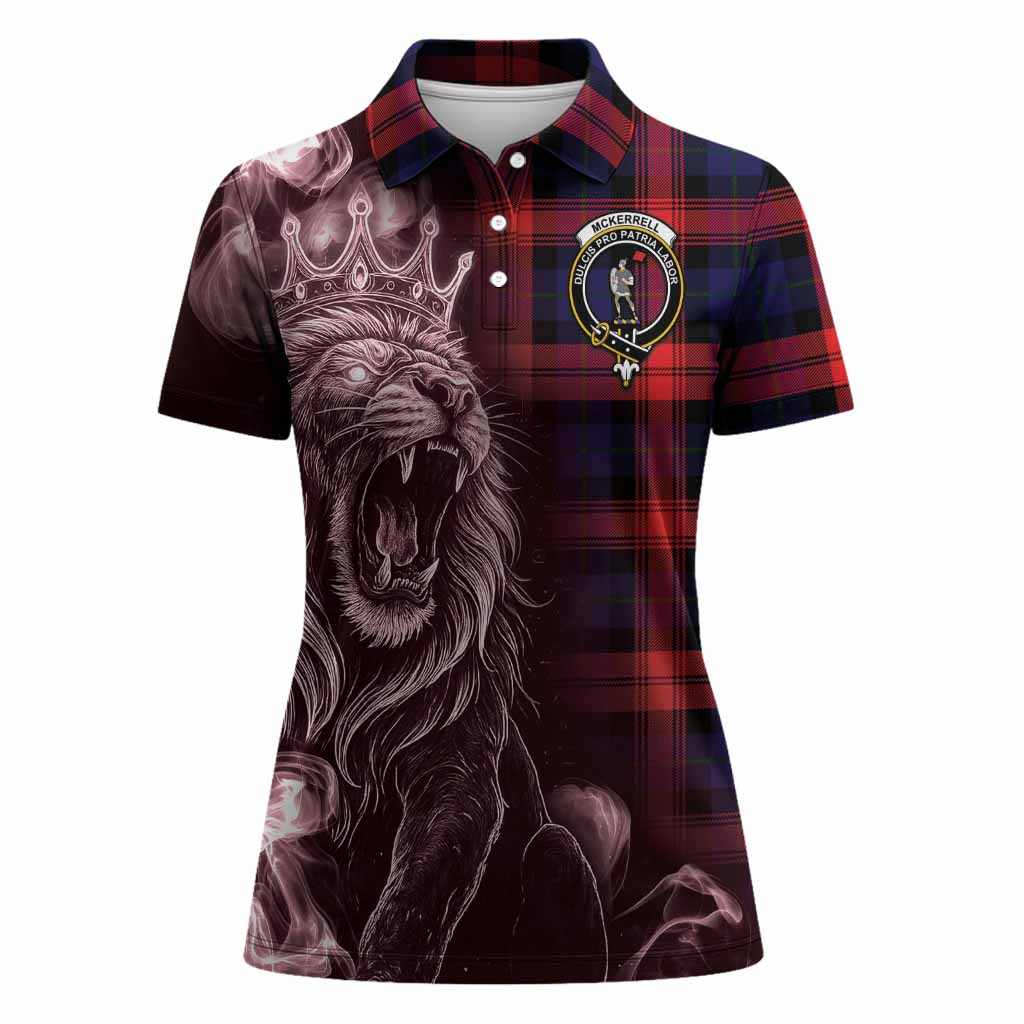 McLaughlin Tartan Women Polo Shirt Roaring Lion Heritage