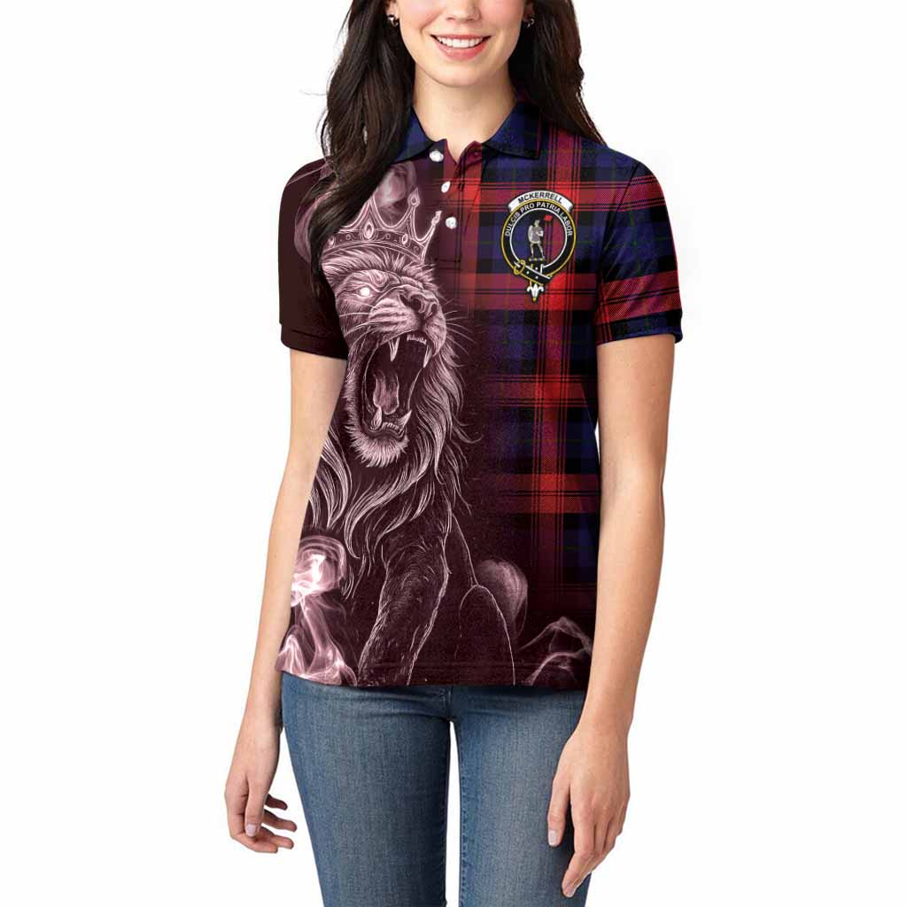 McLaughlin Tartan Women Polo Shirt Roaring Lion Heritage