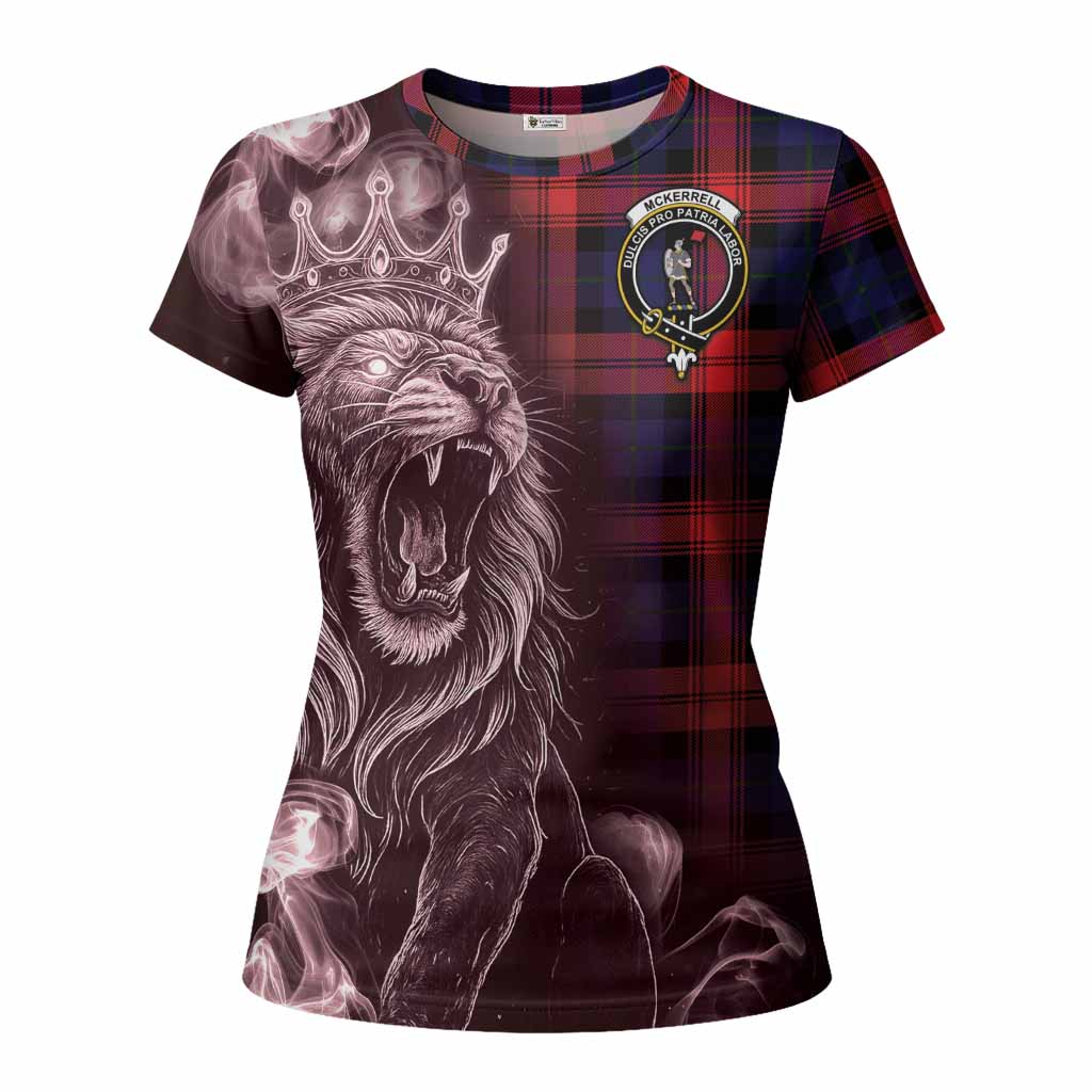 McLaughlin Tartan Women T shirt Roaring Lion Heritage