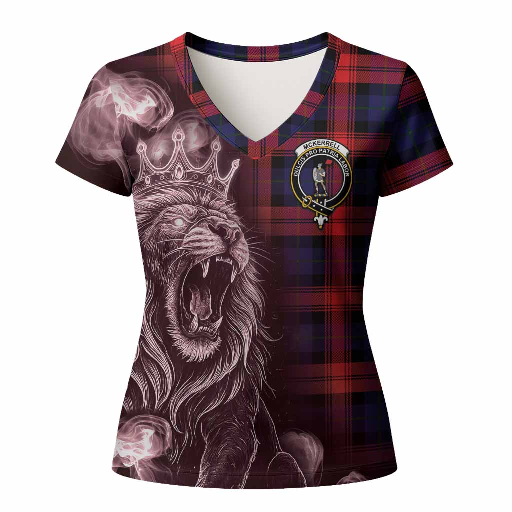 McLaughlin Tartan Women T shirt Roaring Lion Heritage