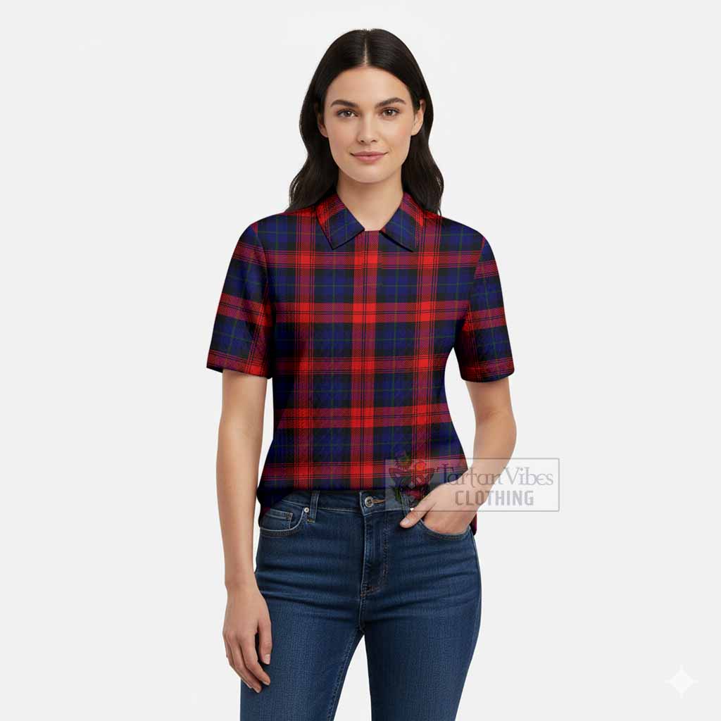 McLaughlin Tartan Women’s Polo Sweater Top