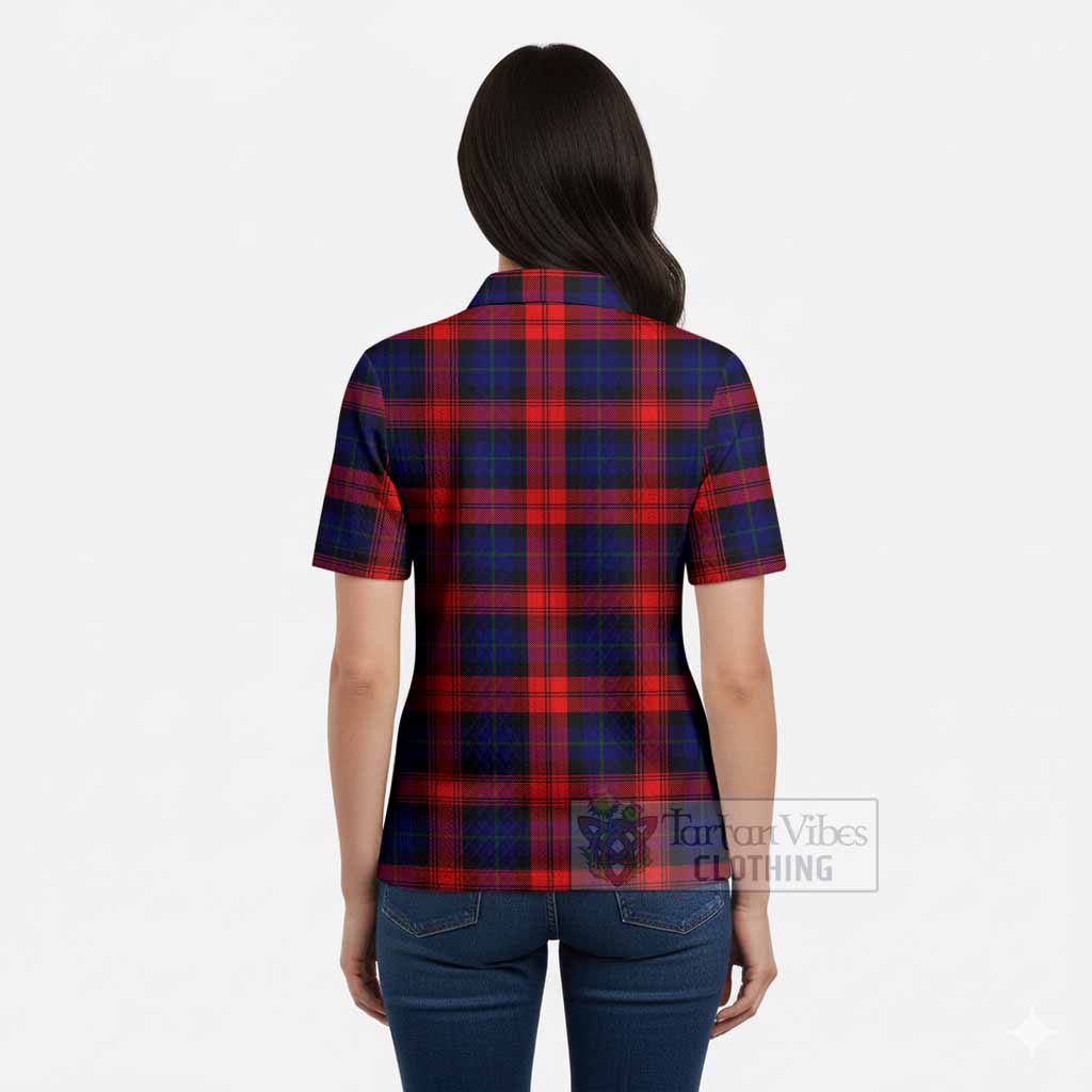 McLaughlin Tartan Women’s Polo Sweater Top