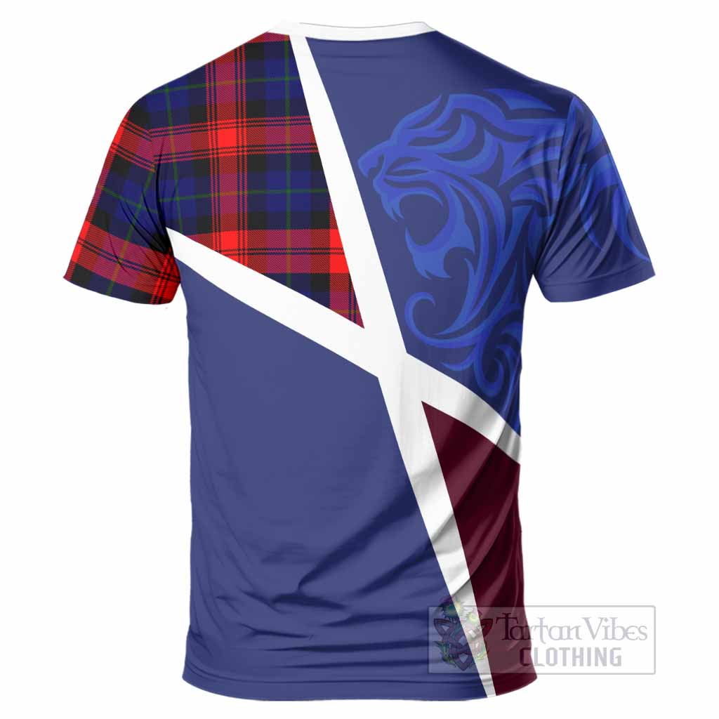 McLaughlin The Scottish Football Crest T-Shirt Lion-Tartan Army