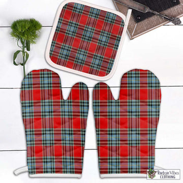 McLeay Tartan Combo Oven Mitt & Pot-Holder Combo 2 Oven Mitt & 1 Pot-Holder Black - Tartan Vibes Clothing