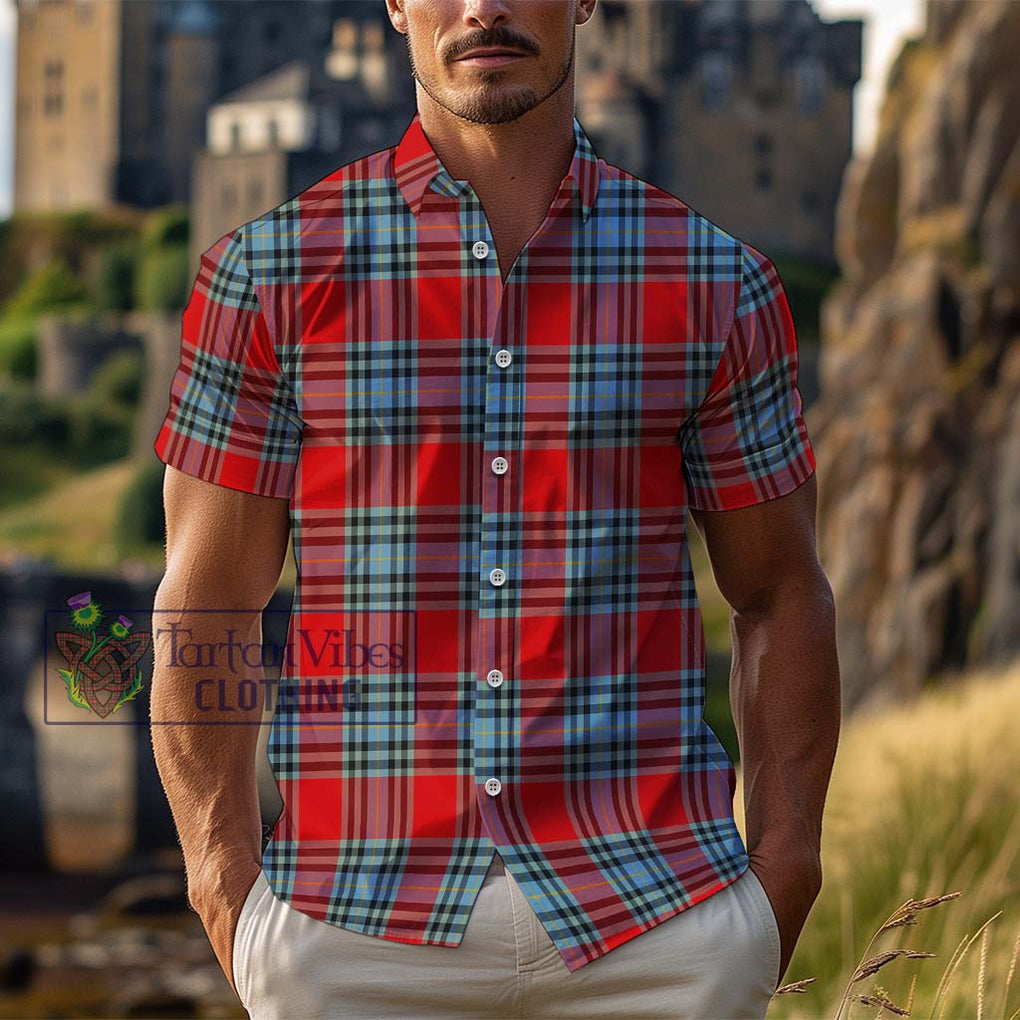 McLeay Tartan Cotton Hawaiian Shirt Kid - Tartan Vibes Clothing