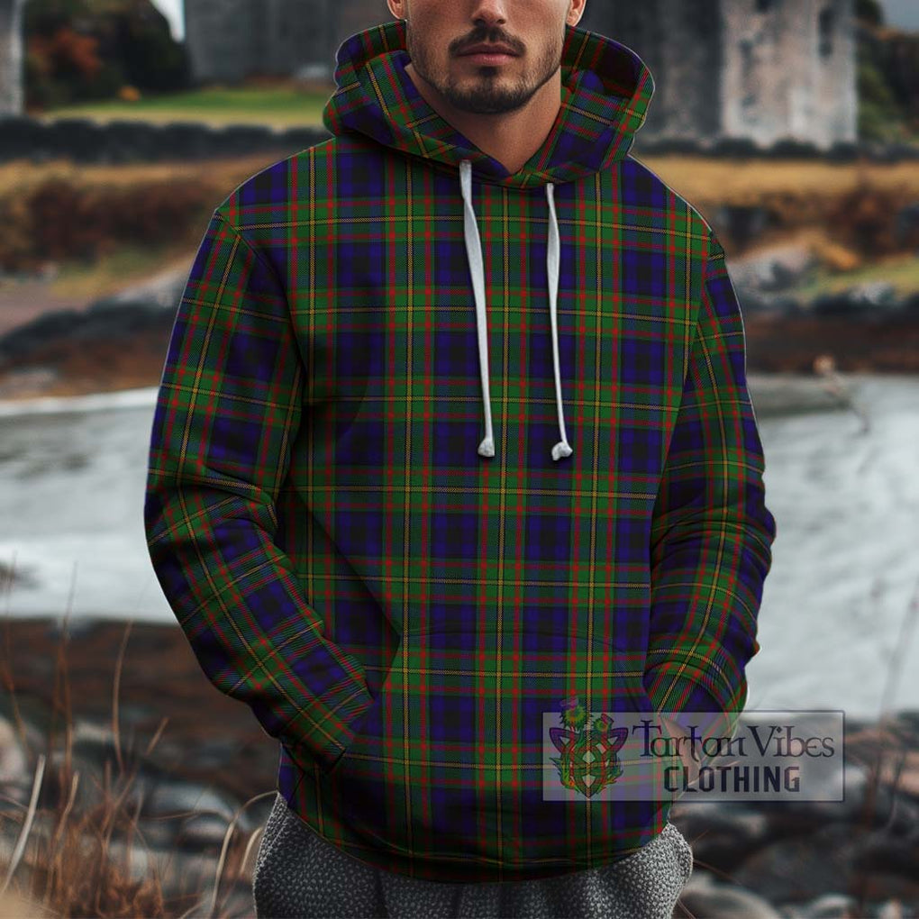 McLeish Tartan Cotton Hoodie Zip Hoodie - Tartan Vibes Clothing