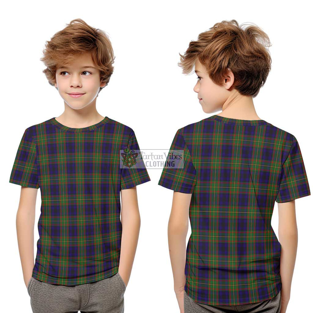 McLeish Tartan Kid T-Shirt Youth XL Size14 - Tartan Vibes Clothing