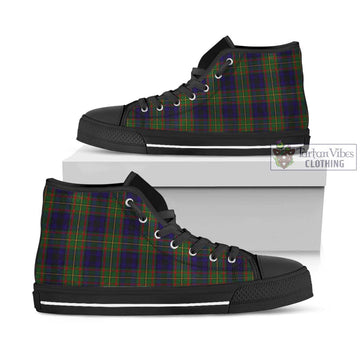 McLeish Tartan High Top Shoes - Tartan Vibes Clothing