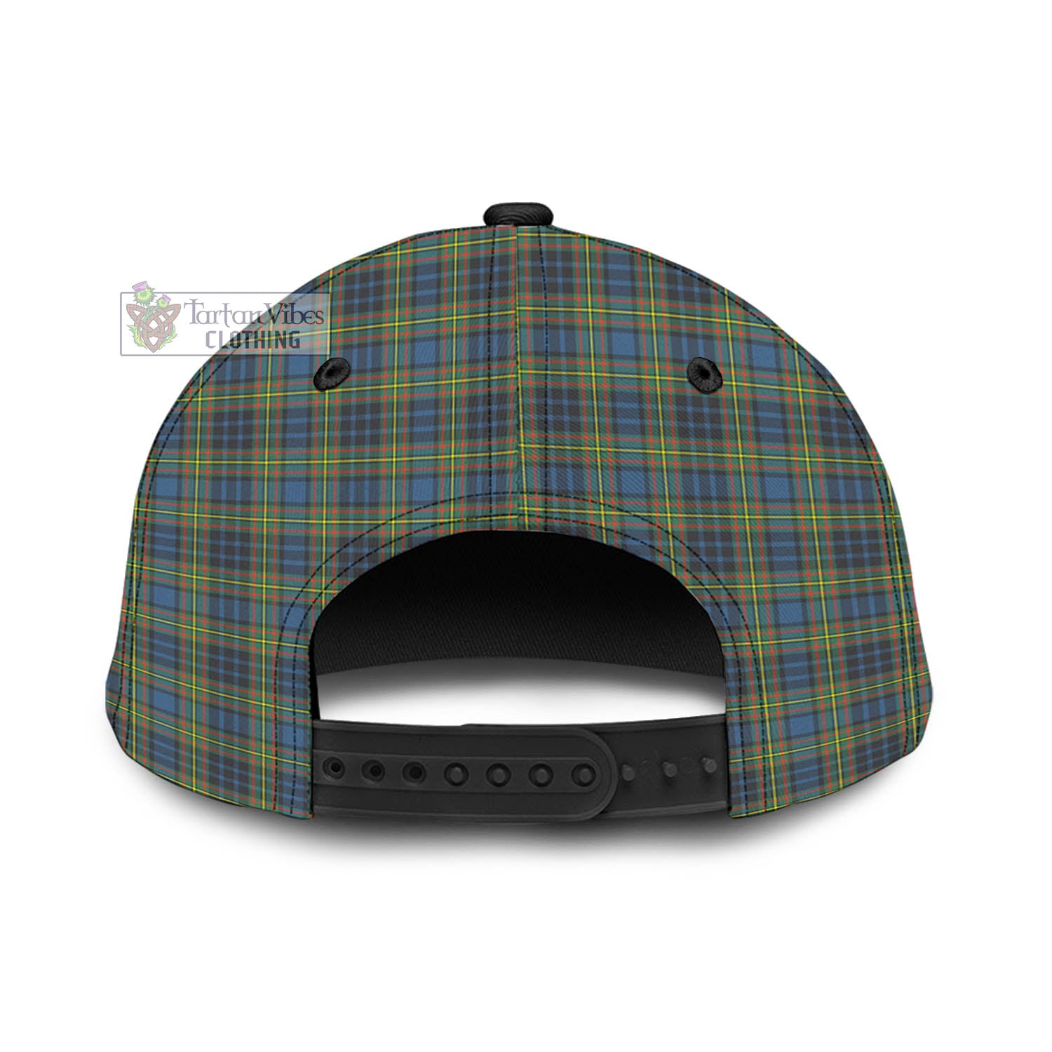 Tartan Vibes Clothing McLellan Ancient Tartan Classic Cap with Family Crest In Me Style