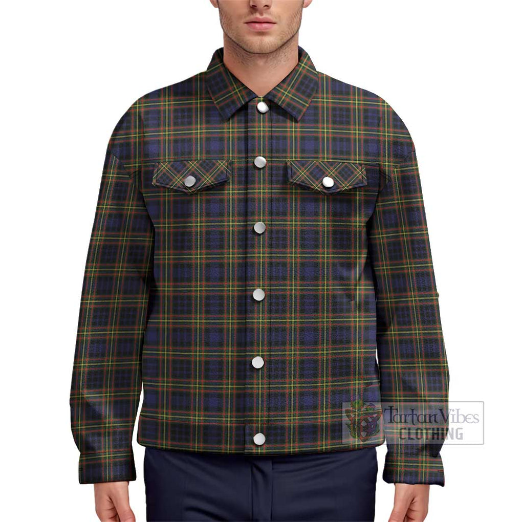 McLellan Modern Tartan Unisex Lapel Cotton Jacket Unisex - Tartan Vibes Clothing