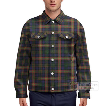 McLellan Modern Tartan Unisex Lapel Cotton Jacket Unisex - Tartan Vibes Clothing