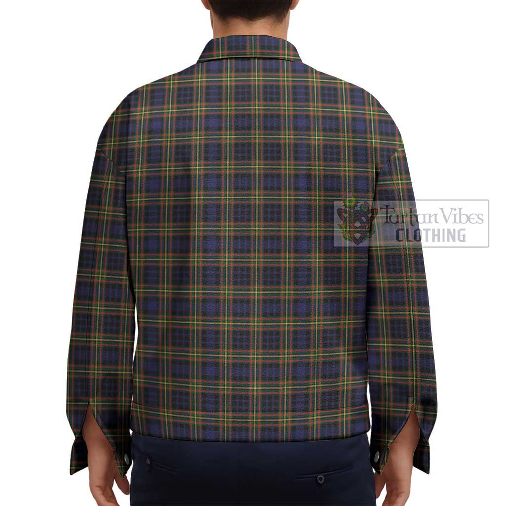 McLellan Modern Tartan Unisex Lapel Cotton Jacket - Tartan Vibes Clothing