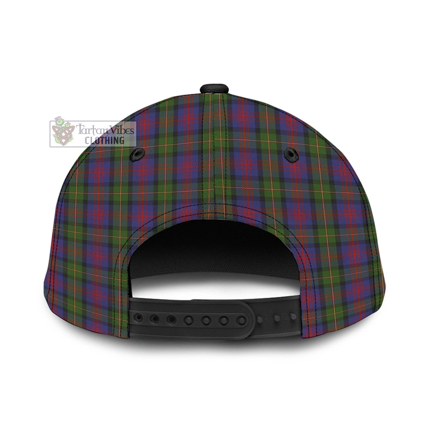 Tartan Vibes Clothing McLennan Tartan Classic Cap with Family Crest In Me Style