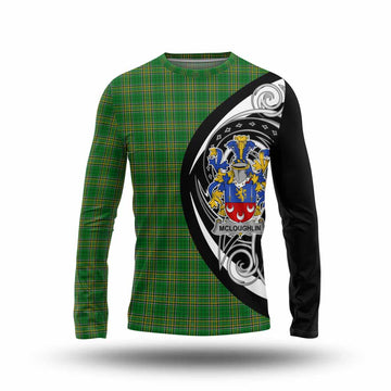 McLoughlin Irish Clan Long Sleeve T-Shirt Celtic Circle Style Unisex - Tartan Vibes Clothing
