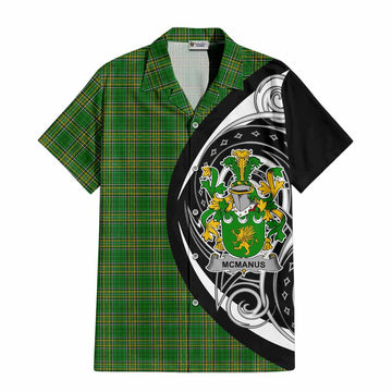 McManus Irish Clan Hawaiian Shirt Celtic Circle Style