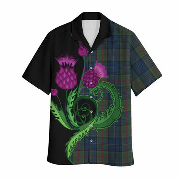 McMeeken Tartan Hawaiian Shirt Traditional Scottish Thistle