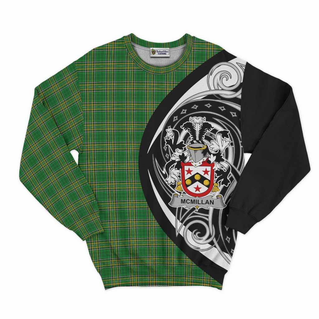 Tartan Vibes Clothing McMillan Irish Clan Sweatshirt Celtic Circle Style