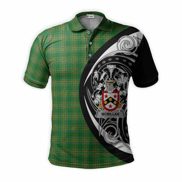 McMillan Irish Clan Polo Shirt Celtic Circle Style