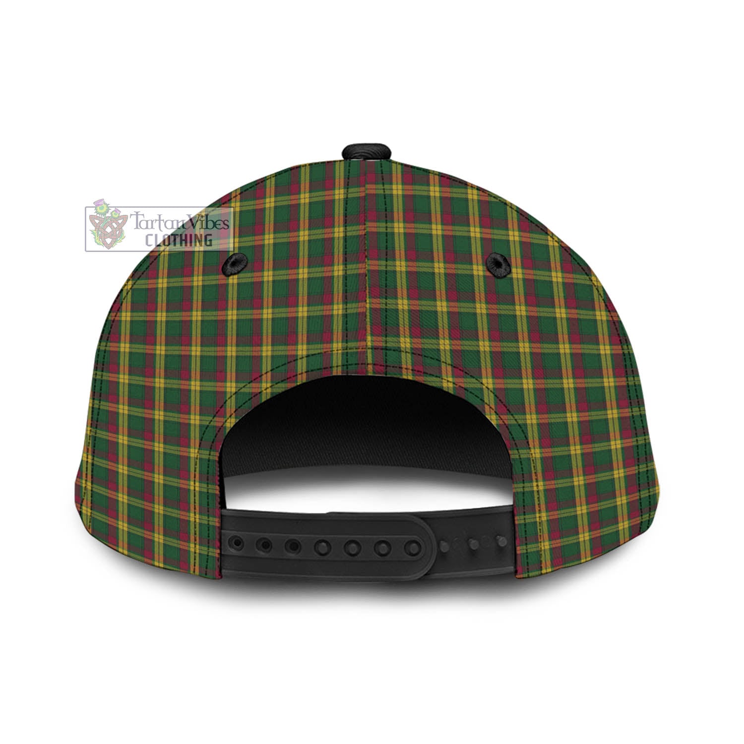 Tartan Vibes Clothing McMillan Ancient Tartan Classic Cap with Family Crest In Me Style
