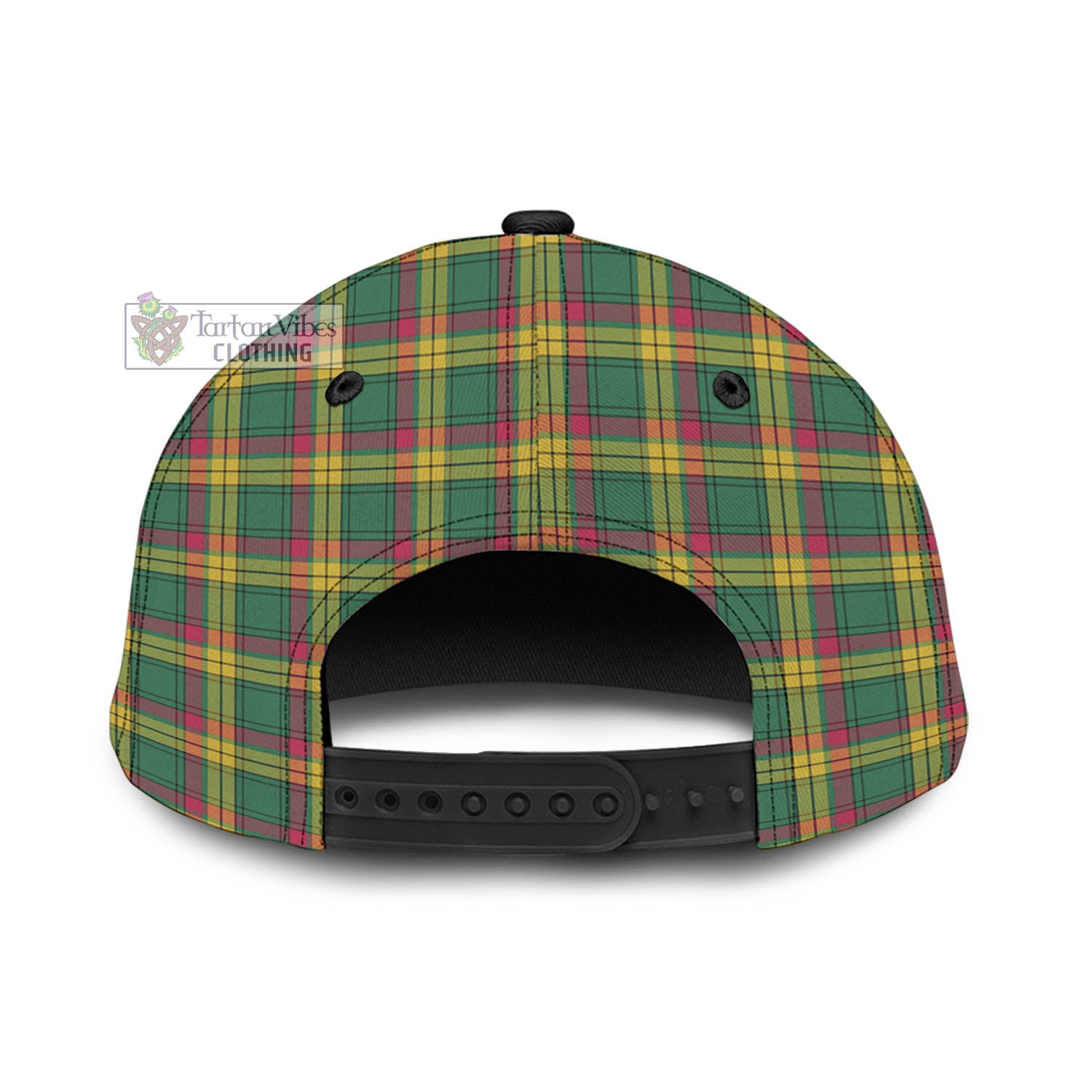 Tartan Vibes Clothing McMillan Old Ancient Tartan Classic Cap with Family Crest In Me Style