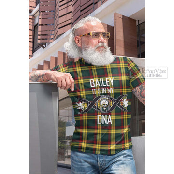 Tartan Vibes Clothing McMillan Old Modern Tartan Cotton T-shirt with Family Crest DNA In Me Style