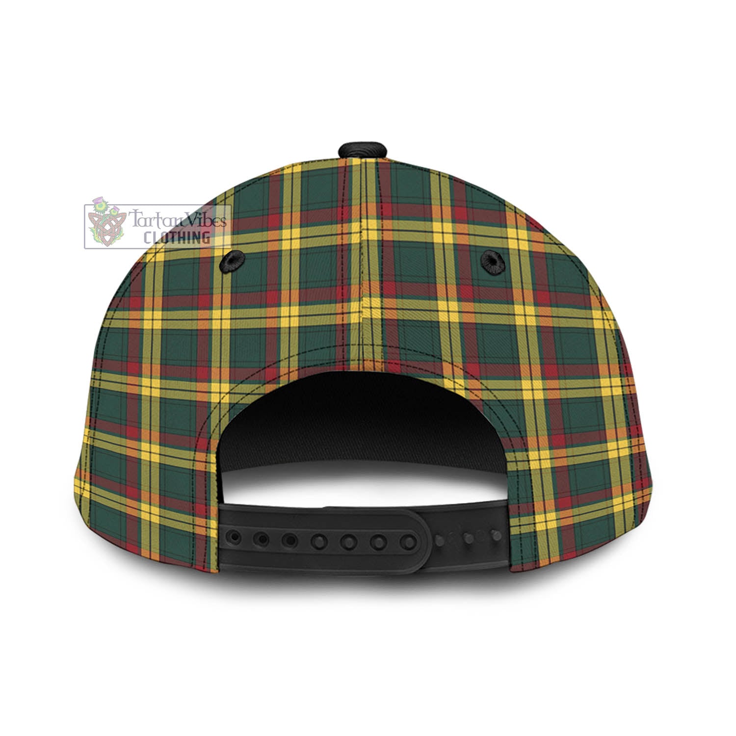 Tartan Vibes Clothing McMillan Old Modern Tartan Classic Cap with Family Crest In Me Style