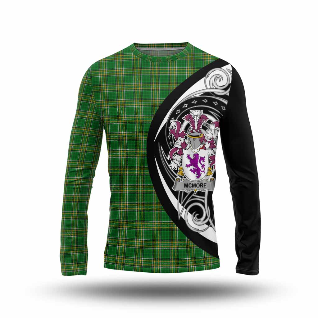 McMore Irish Clan Long Sleeve T-Shirt Celtic Circle Style Unisex - Tartan Vibes Clothing