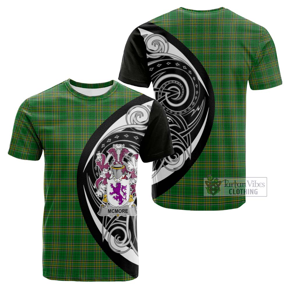 McMore Irish Clan Cotton T-shirt Celtic Circle Style - Tartan Vibes Clothing