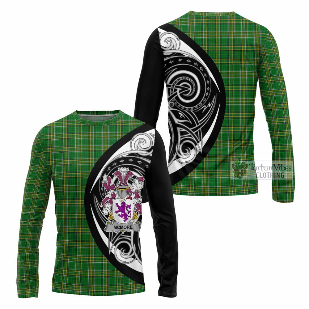 McMore Irish Clan Long Sleeve T-Shirt Celtic Circle Style - Tartan Vibes Clothing